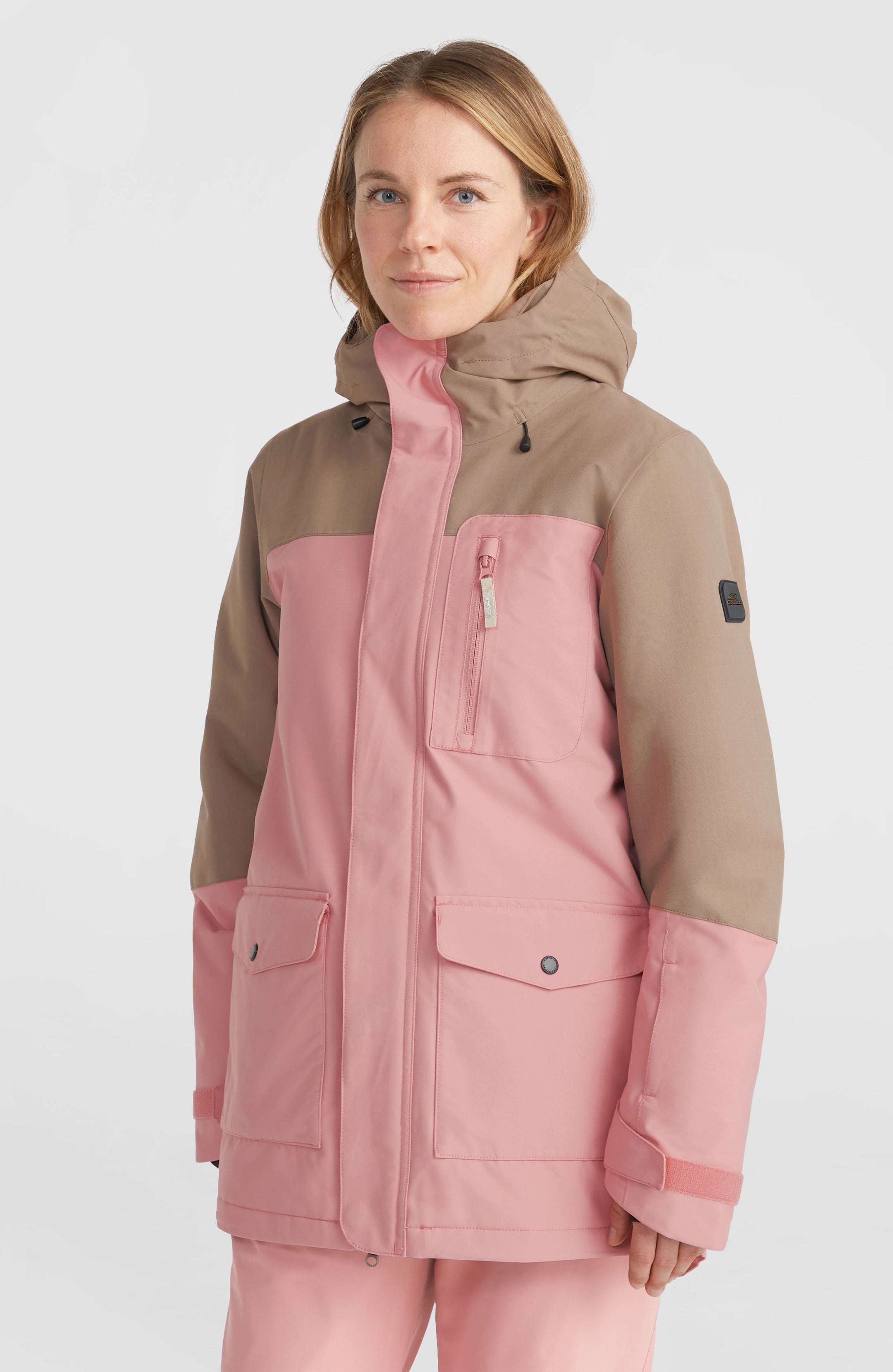 Utility Hybrid Jacket - Genuine Pink Colour Block