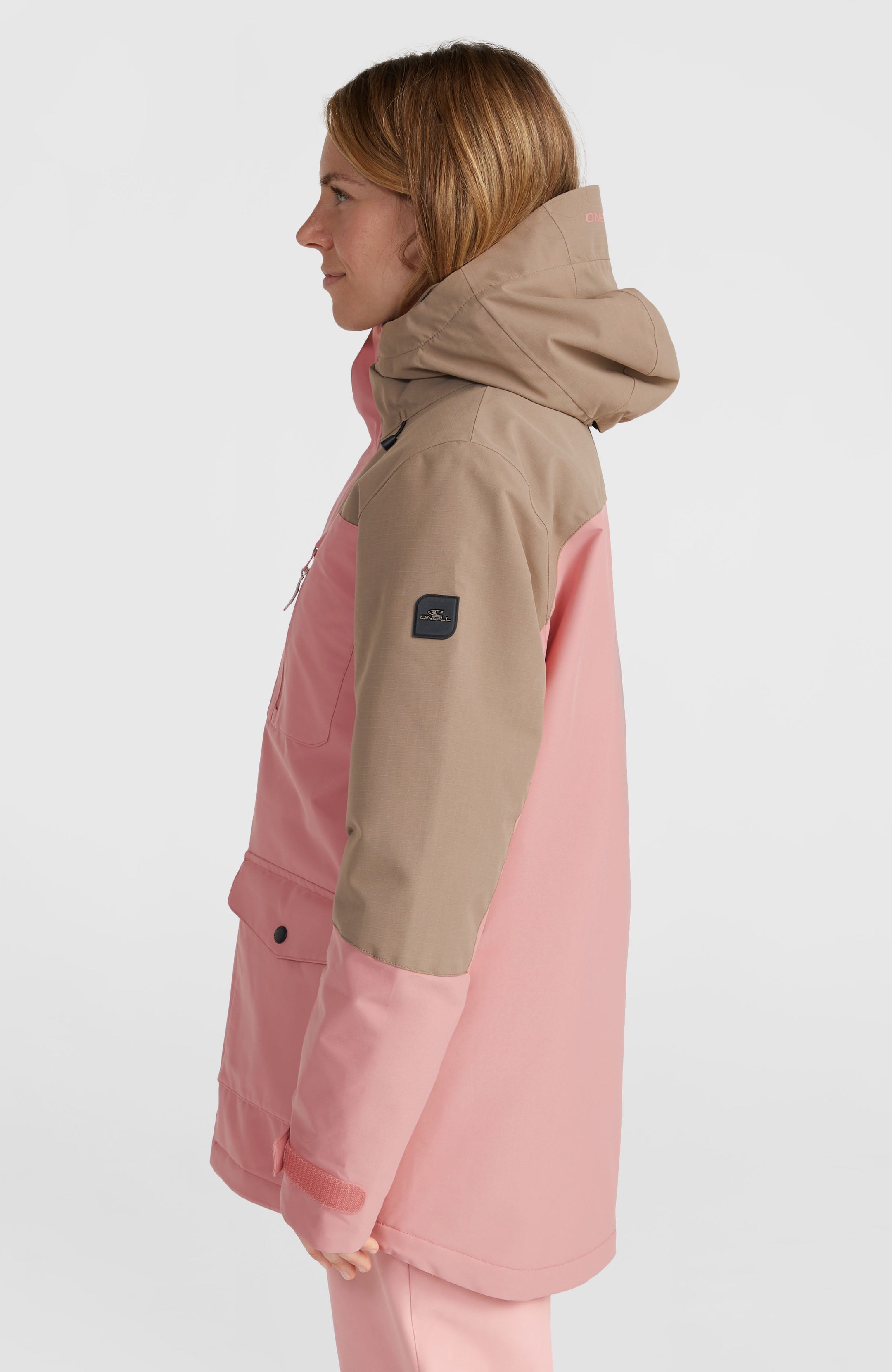 Utility Hybrid Jacket - Genuine Pink Colour Block
