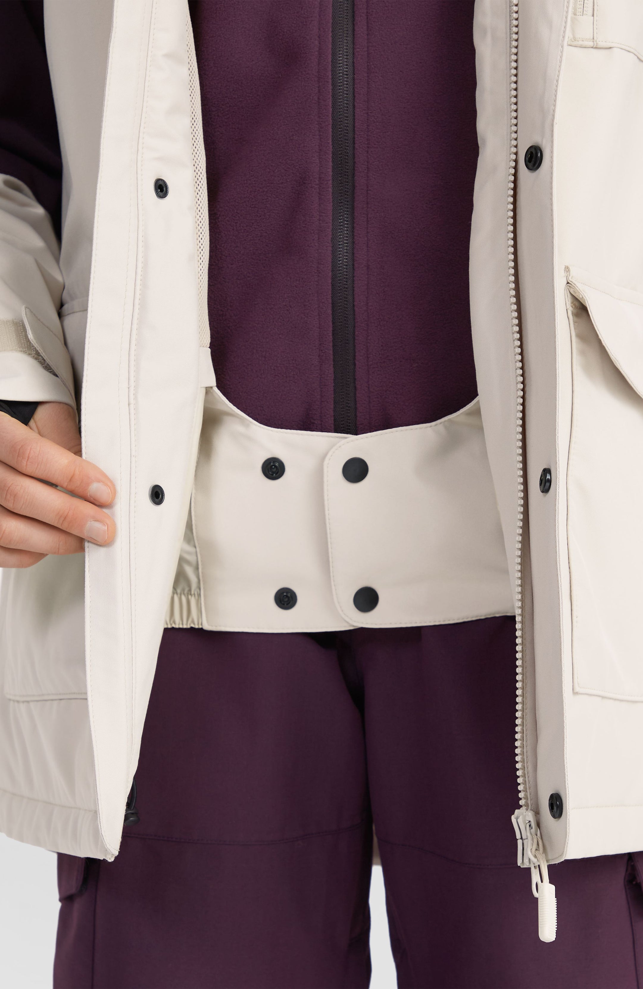 Utility Hybrid Jacket - Atmosphere Colour Block