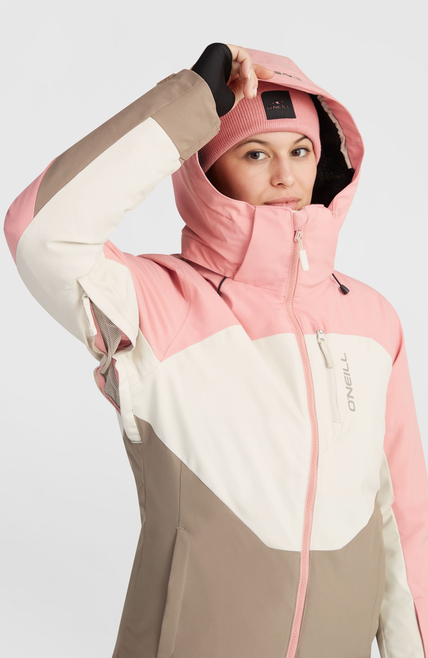 Carbonite Snow Jacket - Genuine Pink Colour Block