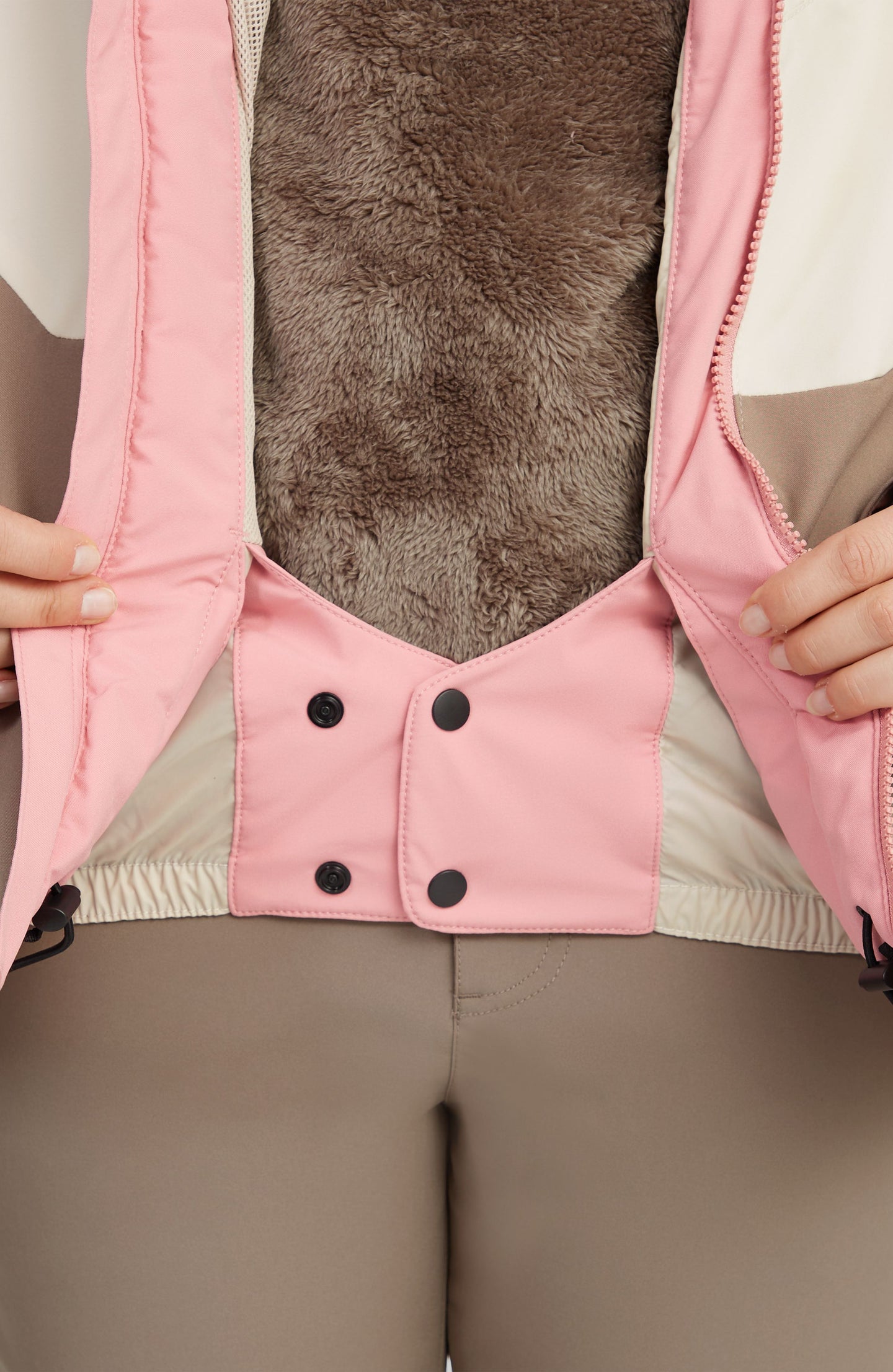 Carbonite Snow Jacket - Genuine Pink Colour Block