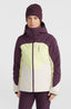 Carbonite Snow Jacket - Aubergine Colour Block