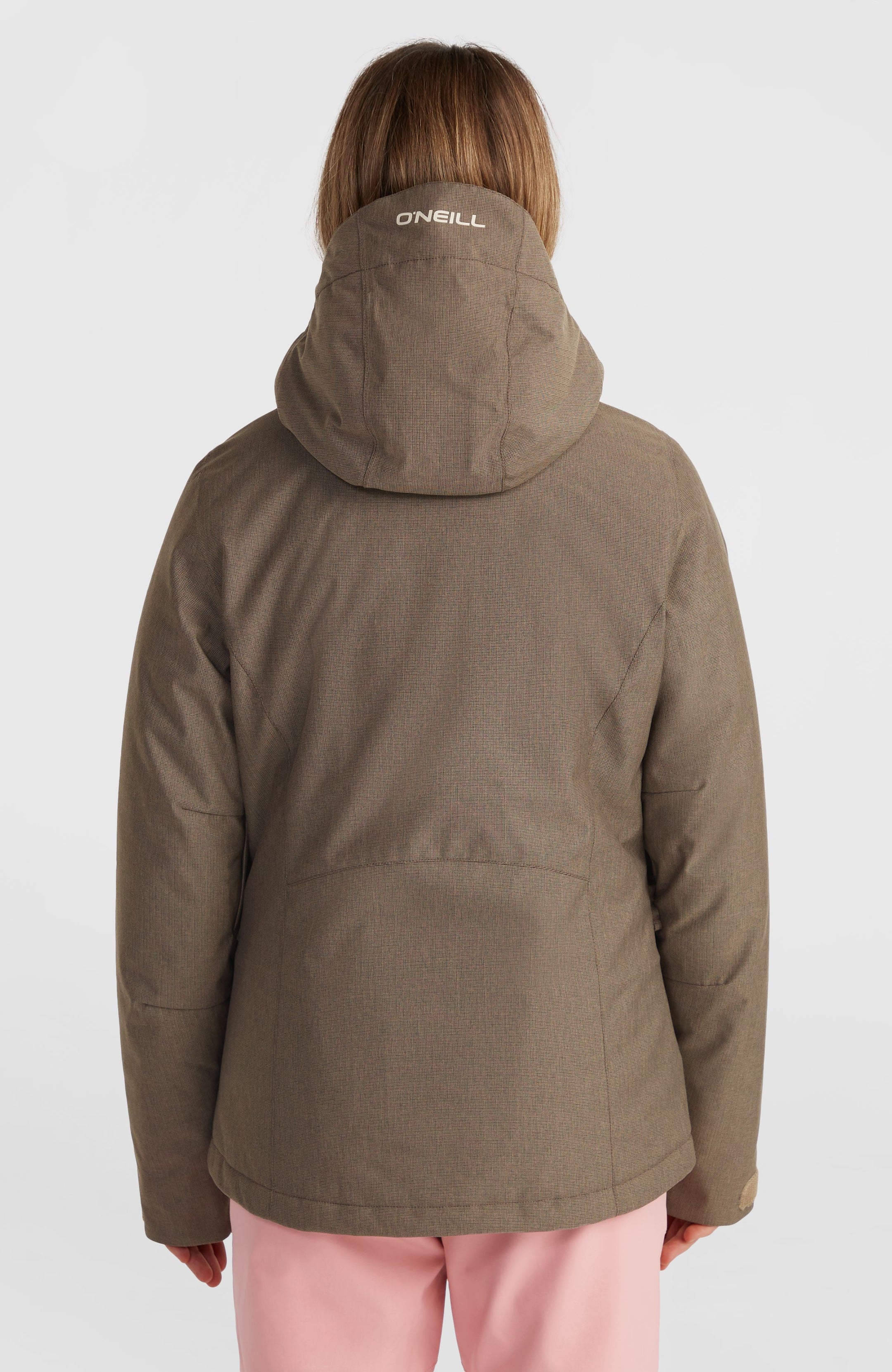 Stuvite Snow Jacket (Melange) - Concrete