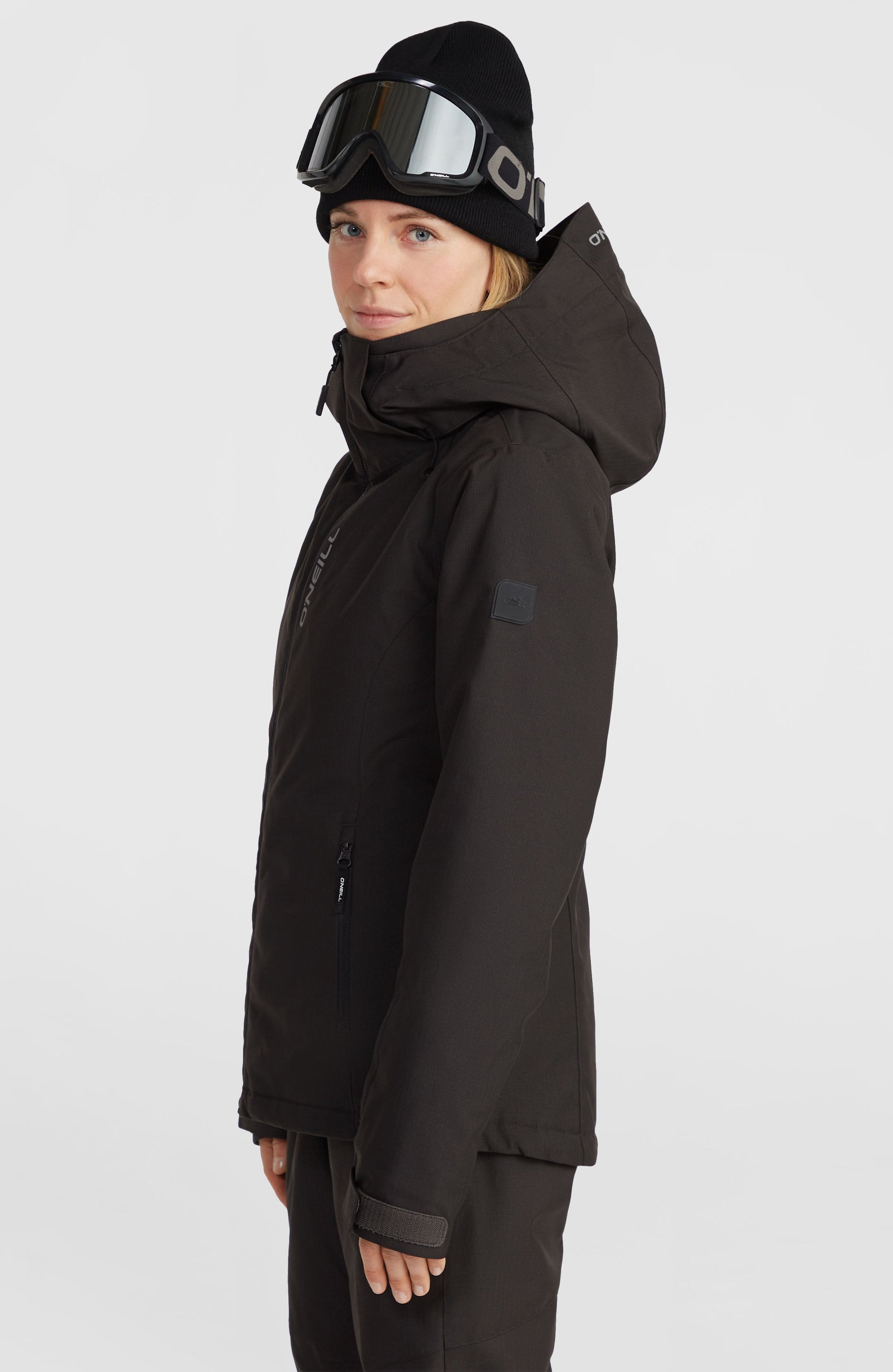 Stuvite Snow Jacket (Melange) - Raven