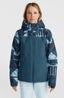 Aplite Plus Snow Jacket - Blue Triangle Ikat