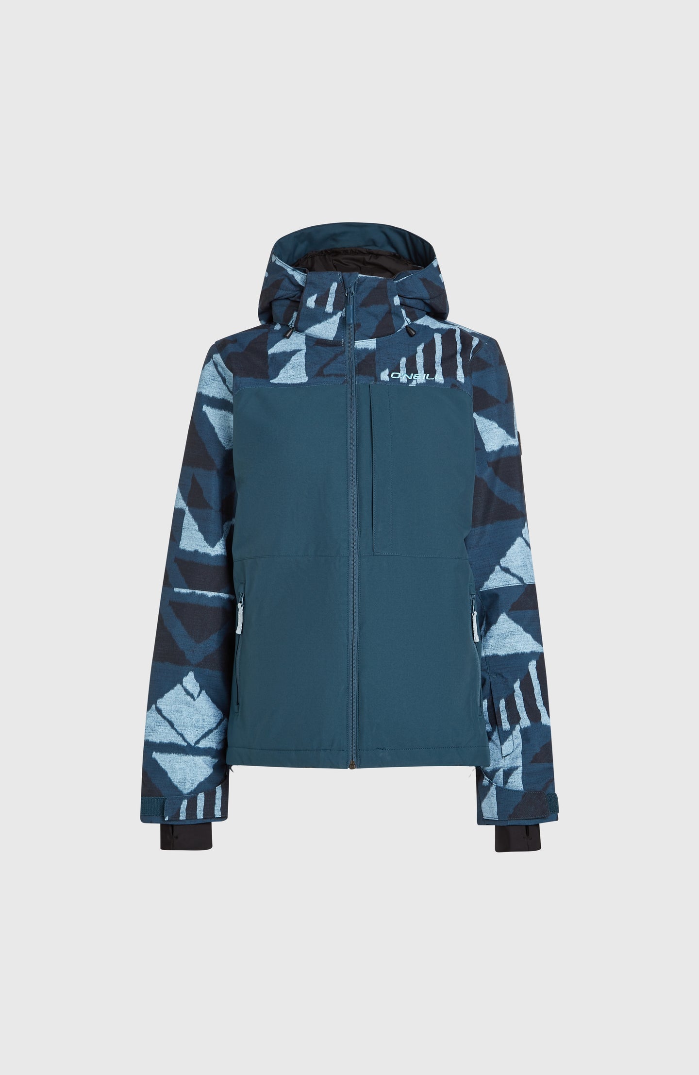 Aplite Plus Snow Jacket - Blue Triangle Ikat