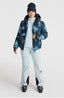 Z.E.N. Puffer Hybrid Jacket - Blue Triangle Ikat