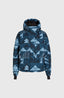 Z.E.N. Puffer Hybrid Jacket - Blue Triangle Ikat