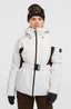 Fwc'Cruz Hybrid Belted Snow Jacket - Snow White Colour Block