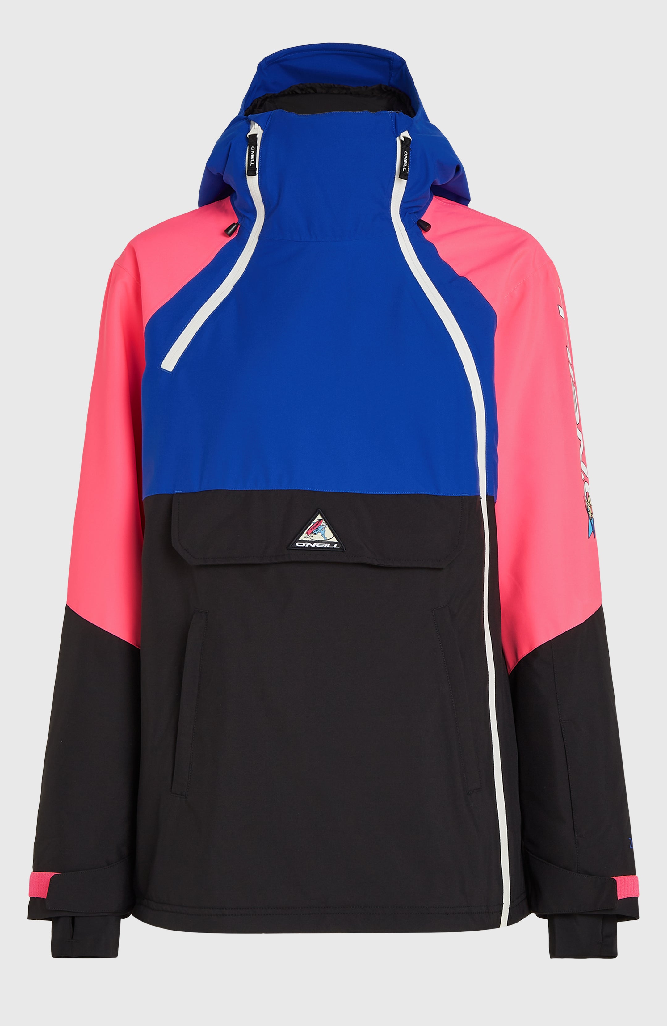 Fwc'Play Asymmetric Snow Jacket - Active Blue Colour Block