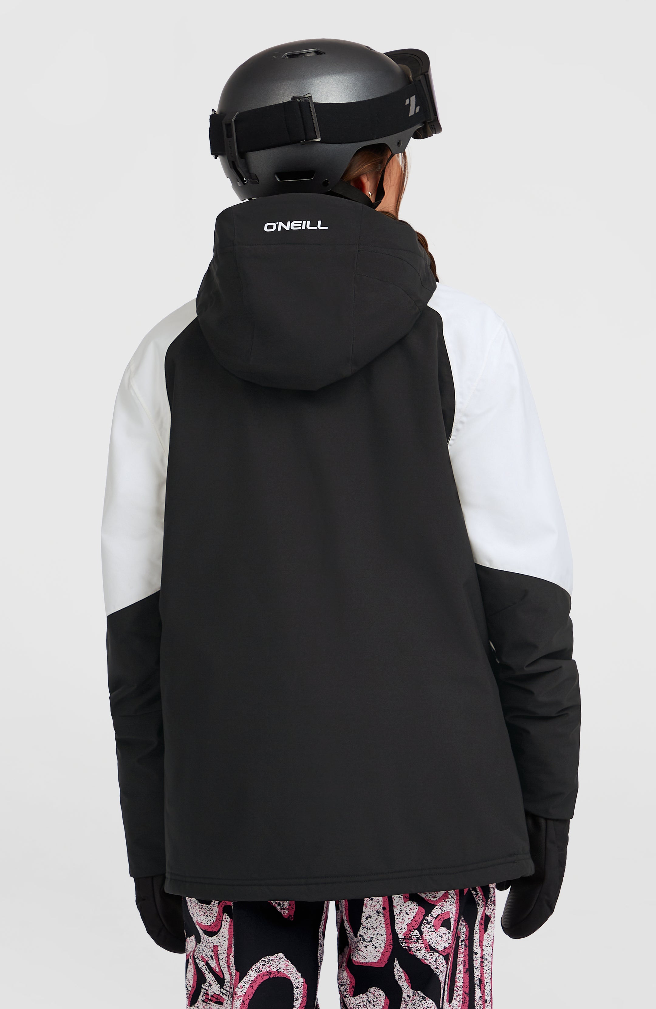 Fwc'Play Asymmetric Snow Jacket - Black Out Colour Block