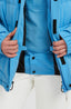 Fwc'Cruz Hybrid Puffer Snow Jacket - Blue Poppy