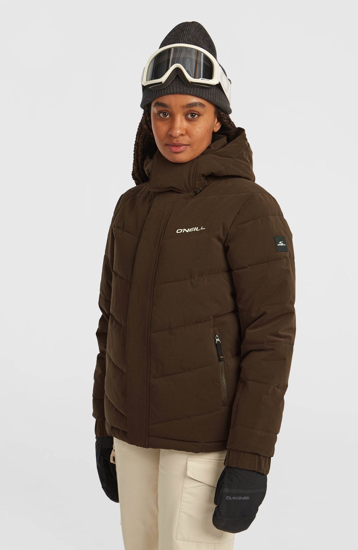 Fwc'Cruz Hybrid Puffer Snow Jacket - Coffee Bean