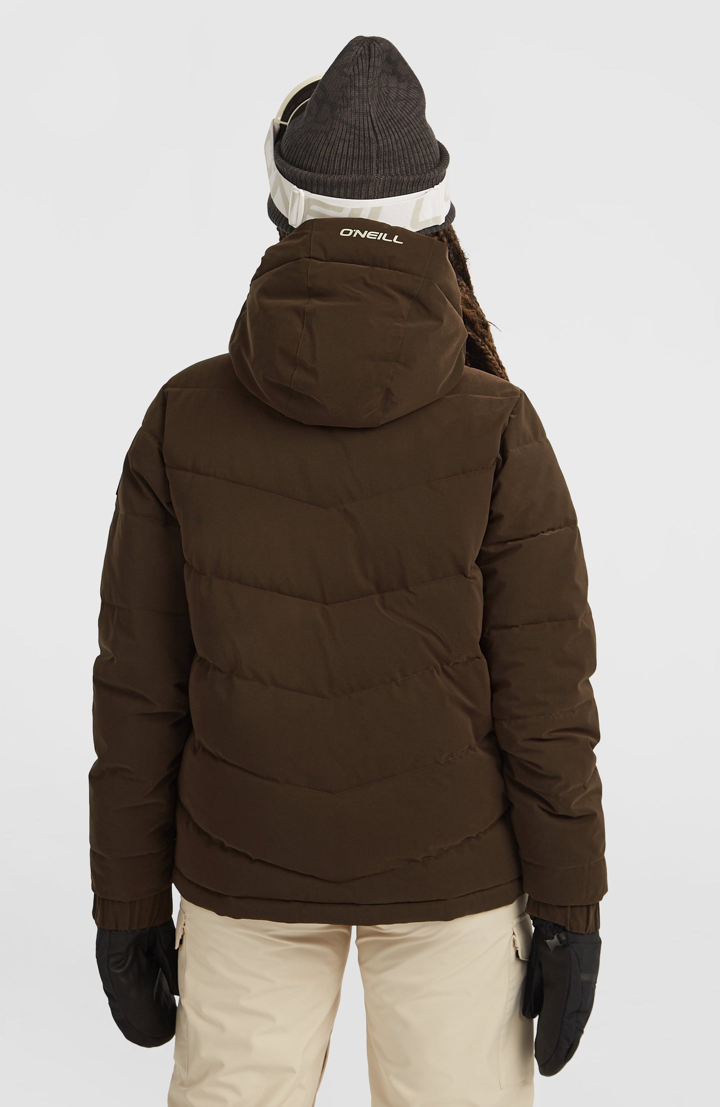 Fwc'Cruz Hybrid Puffer Snow Jacket - Coffee Bean