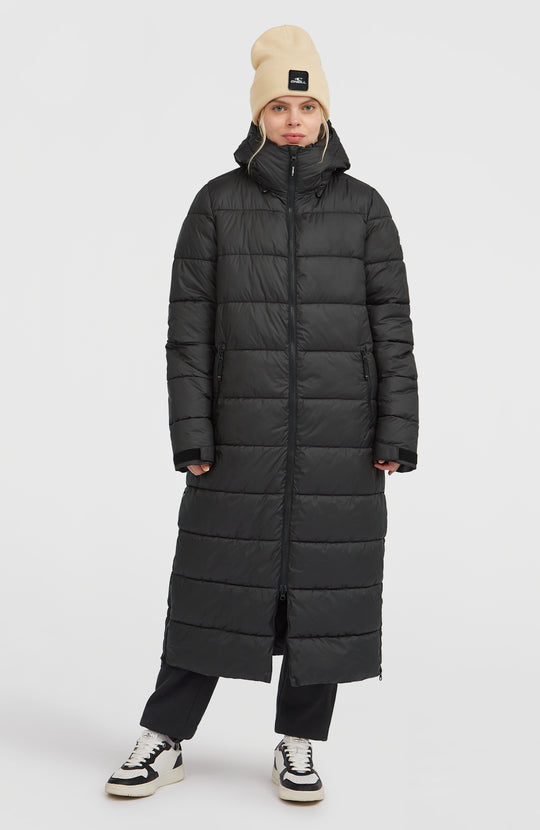 O'Neill Must-Have Long Puffer Jacket - Black Out