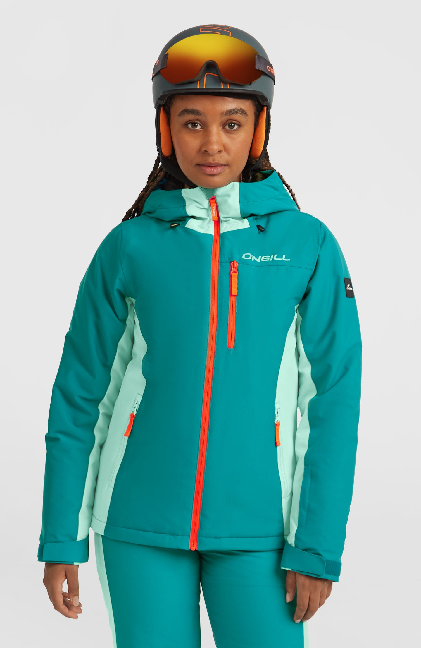 Fwc'Cruz Duo Snow Jacket - Island Breeze Colour Block