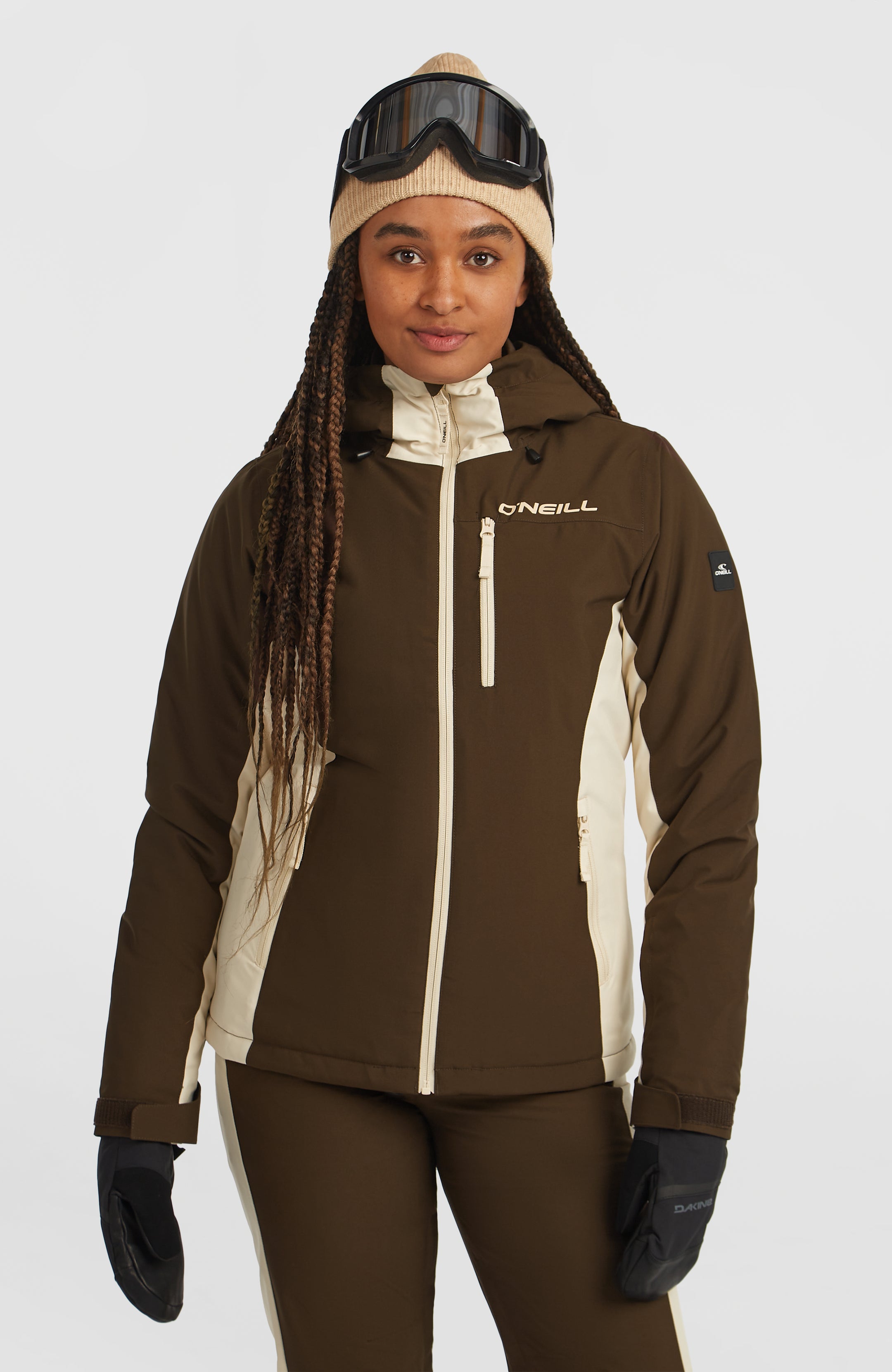 Fwc'Cruz Duo Snow Jacket - Coffee Bean Colour Block