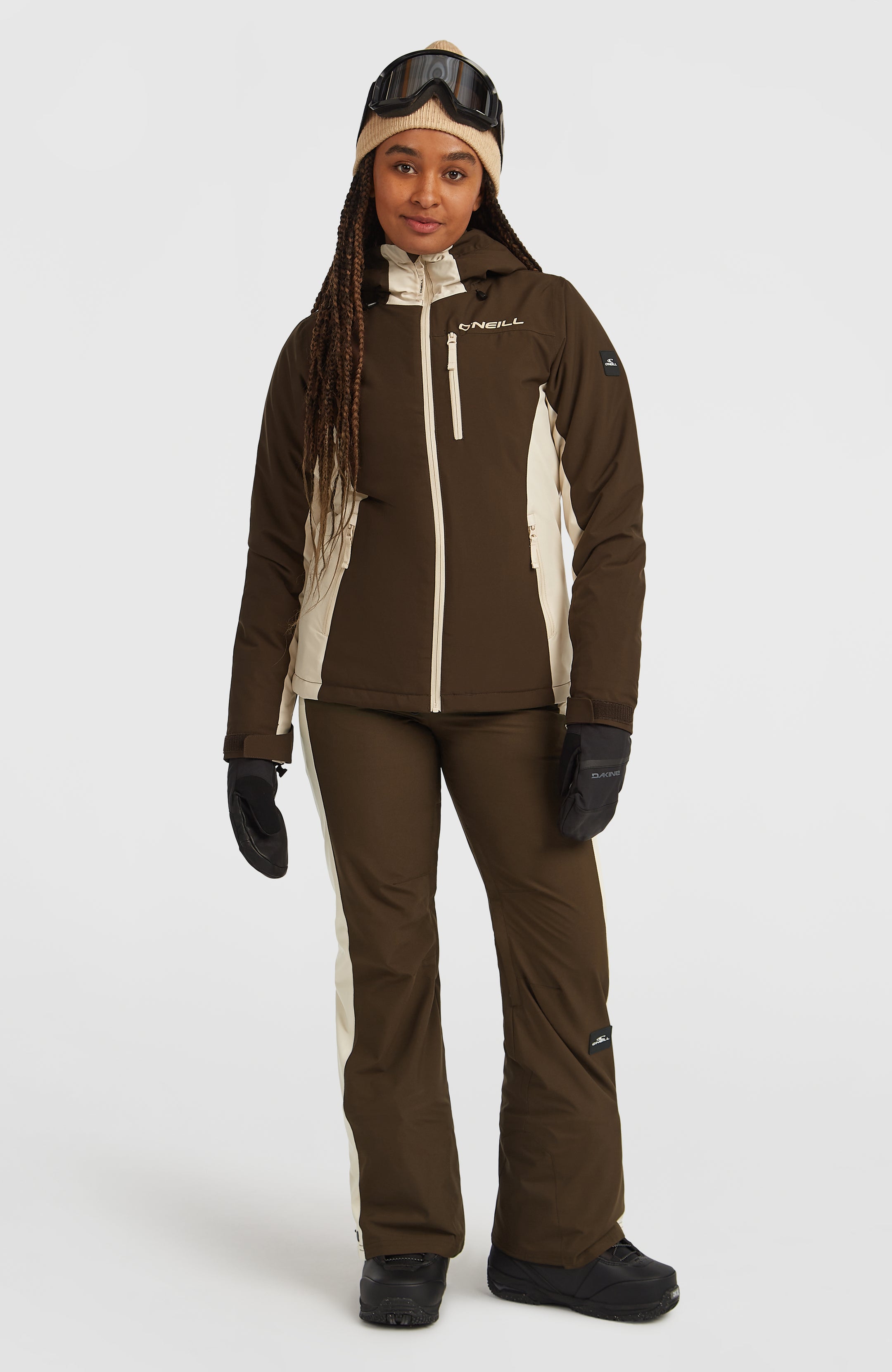 Fwc'Cruz Duo Snow Jacket - Coffee Bean Colour Block