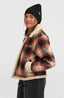 O'Riginals Fleece Lined Jacket - Bonfire Check