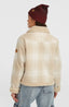 O'Riginals Fleece Lined Jacket - Beige Check