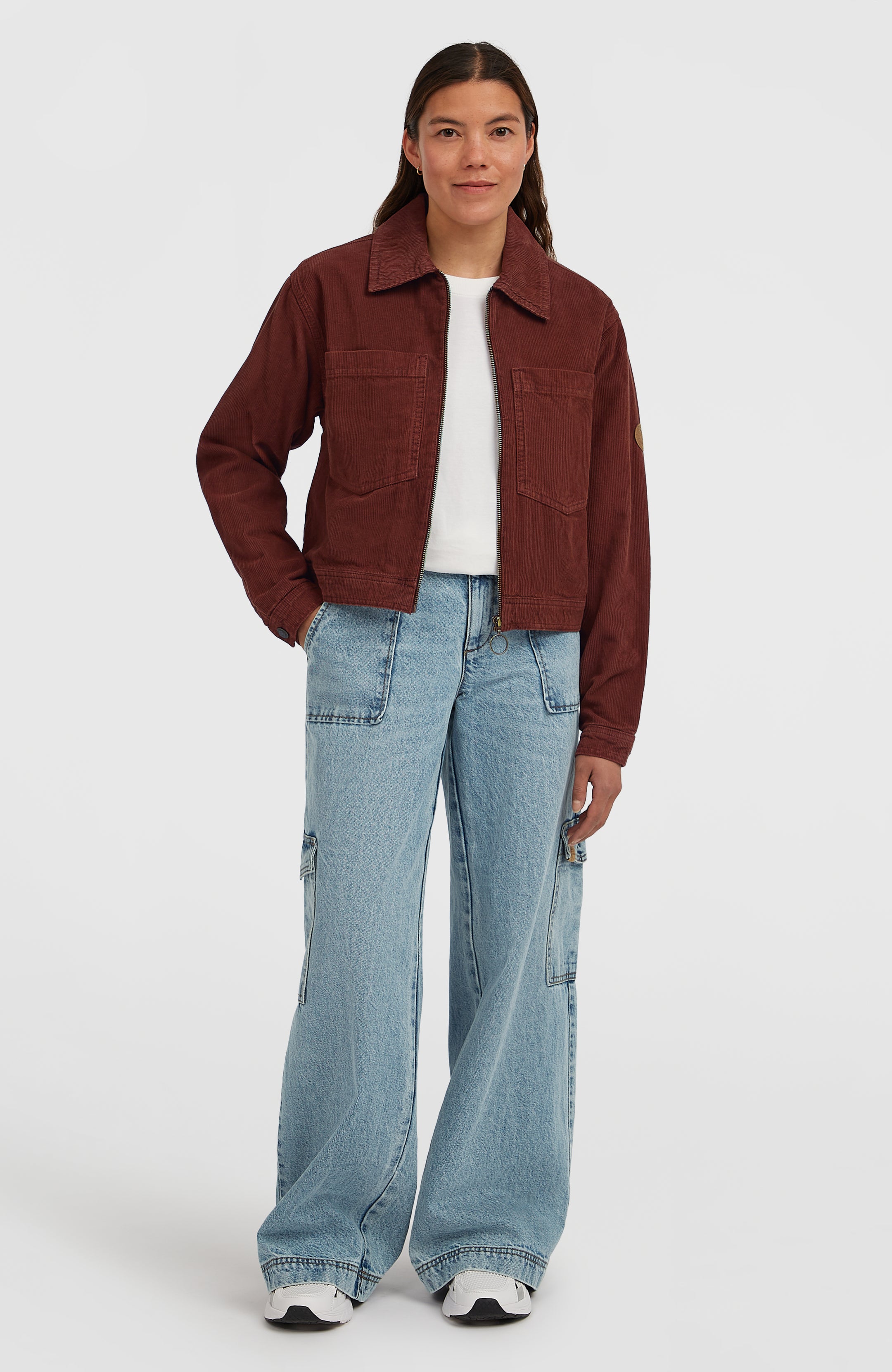 O'Riginals Cord Jacket - Hazel Spice