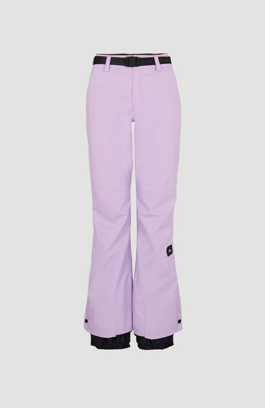 Star Slim Pants - Purple Rose