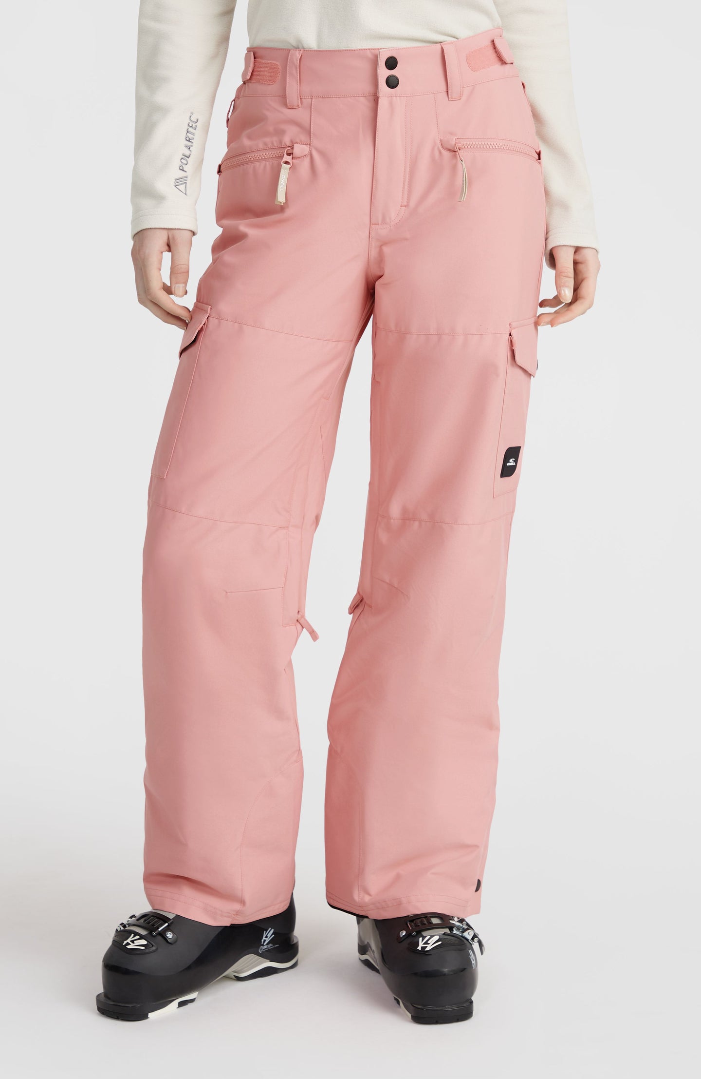 Utility Loose Snow Pants - Genuine Pink