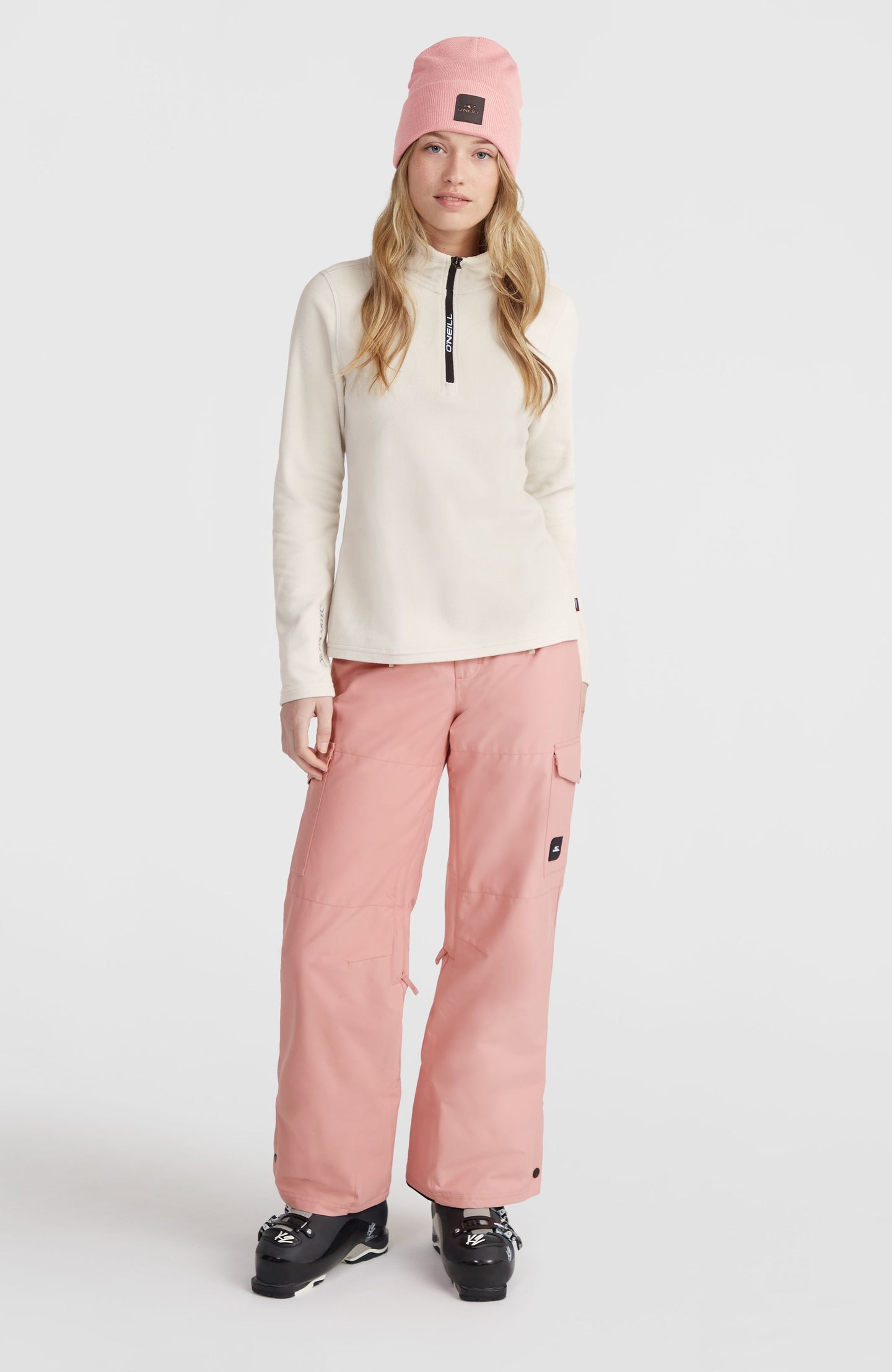 Utility Loose Snow Pants - Genuine Pink