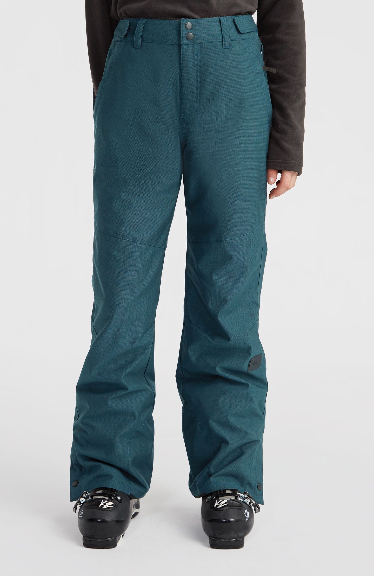 Star Melange Regular Snow Pants - Alma Steel