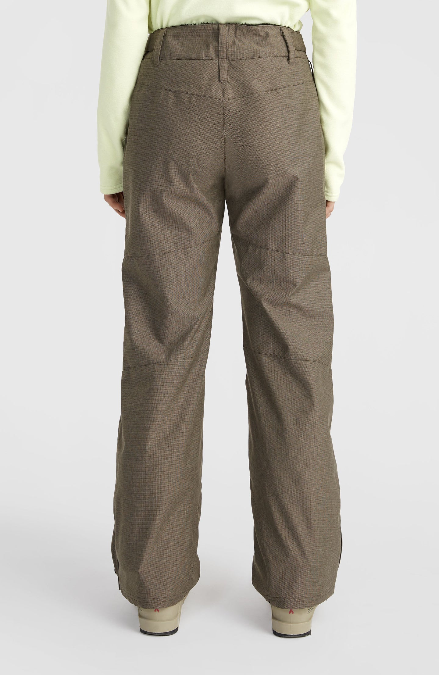 Star Melange Regular Snow Pants - Concrete