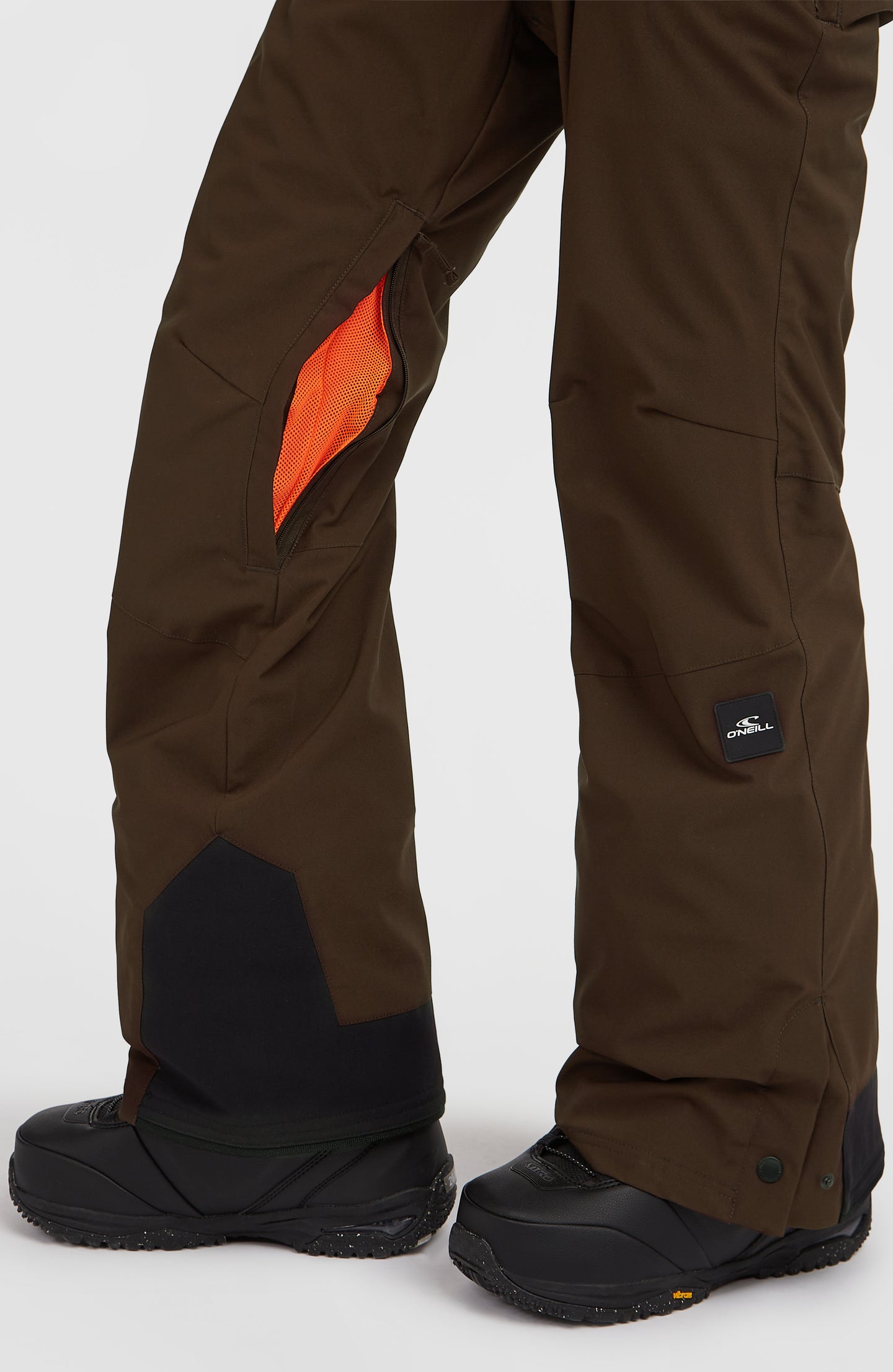 Fwc'Peak Bib Snow Pants - Coffee Bean Colour Block