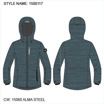 Stuvite Snow Jacket (Melange) - Alma Steel
