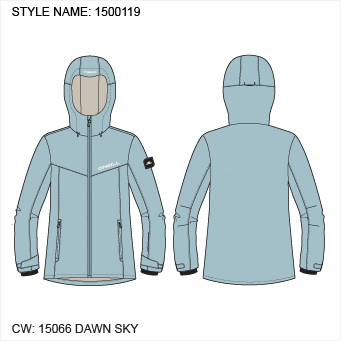 Aplite Snow Jacket - Dawn Sky