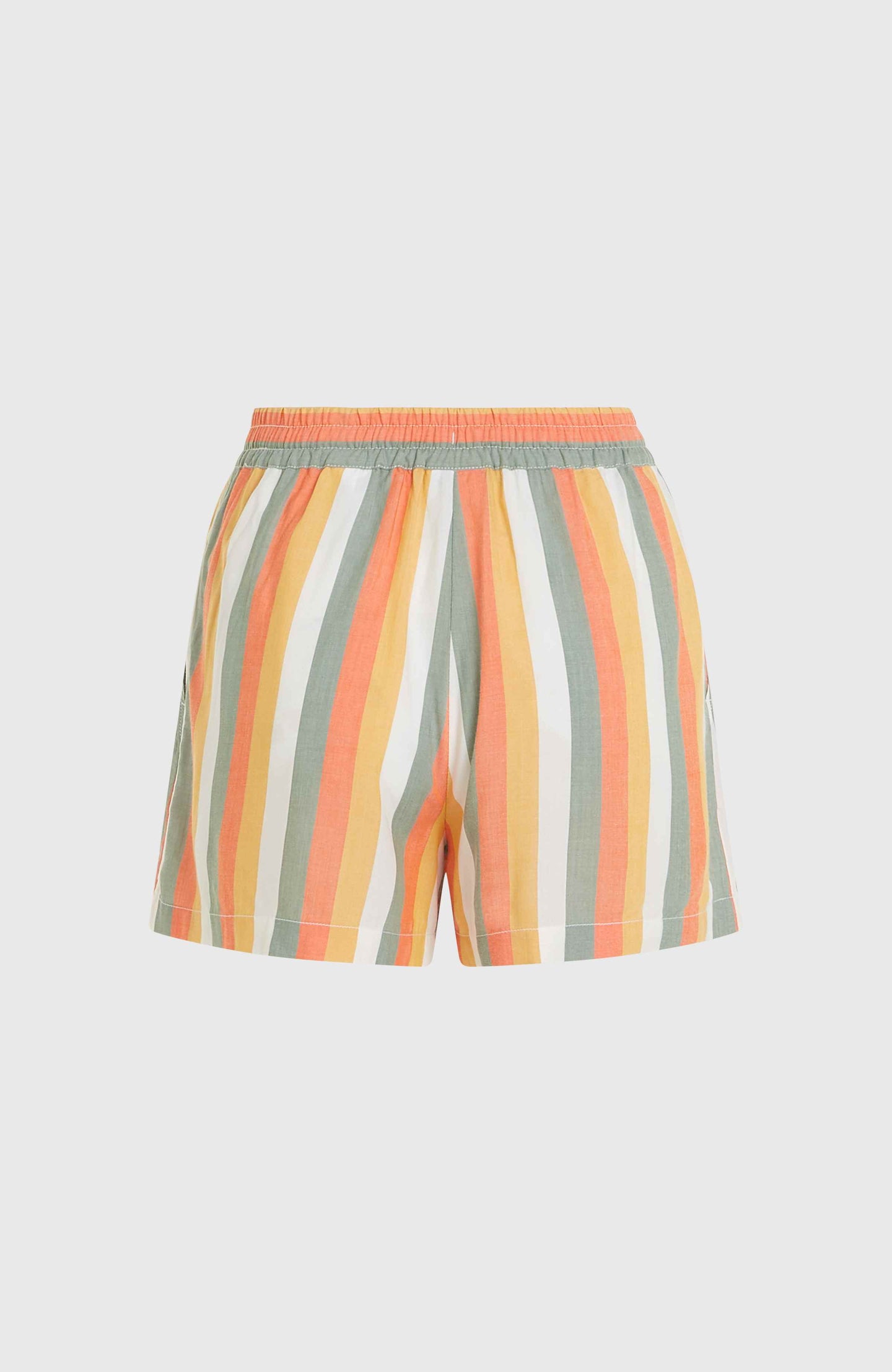 Amiri Beach Shorts - Orange Multistripe