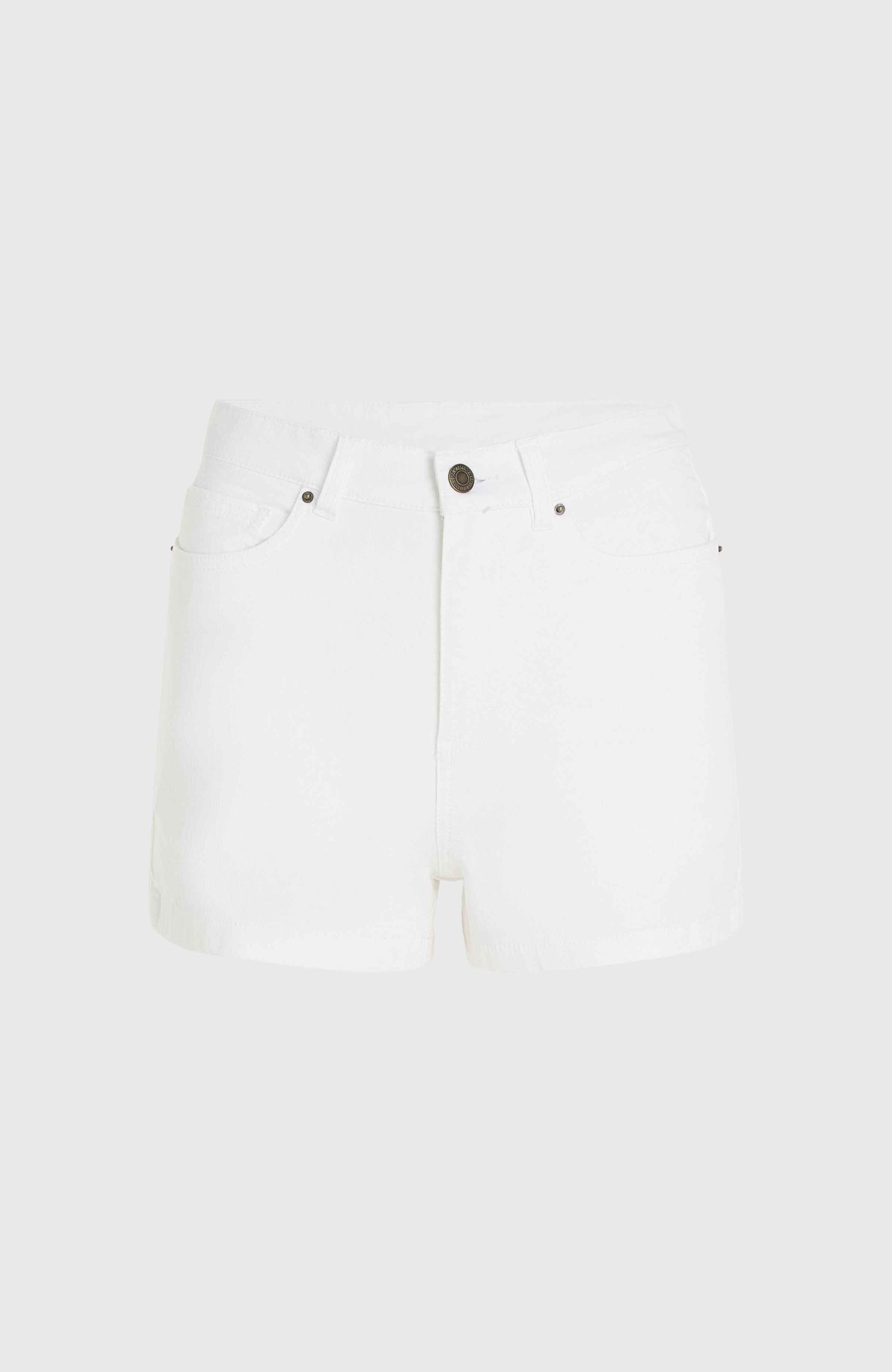 Essentials  Stretch 5 Pkt Shorts - Snow White