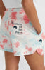 Wow Sweat Shorts - Pink Ice Cube Tie Dye