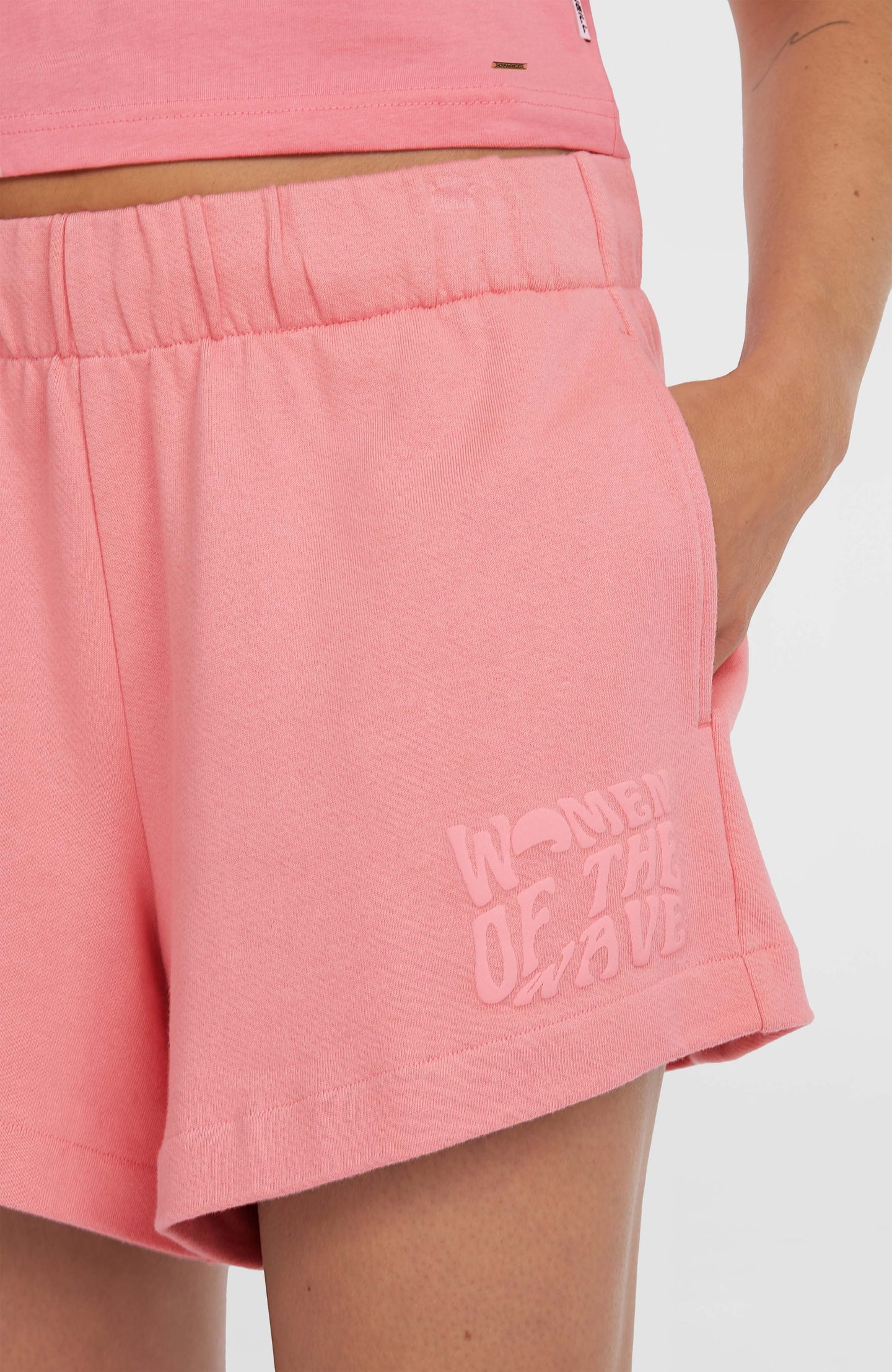 Women Of The Wave Sweat Shorts - Desert Rose