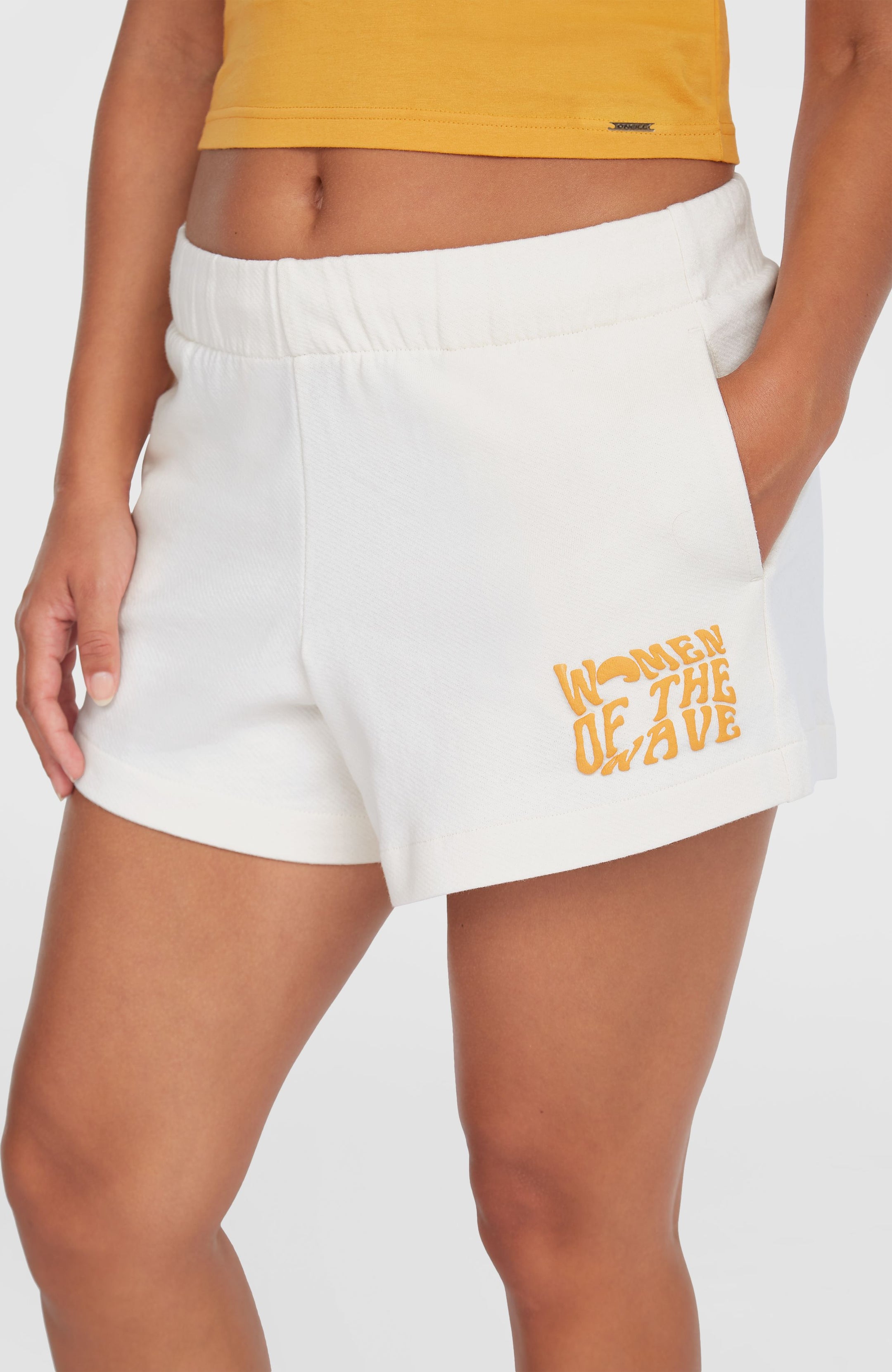 Women Of The Wave Sweat Shorts - Dusty Vanilla