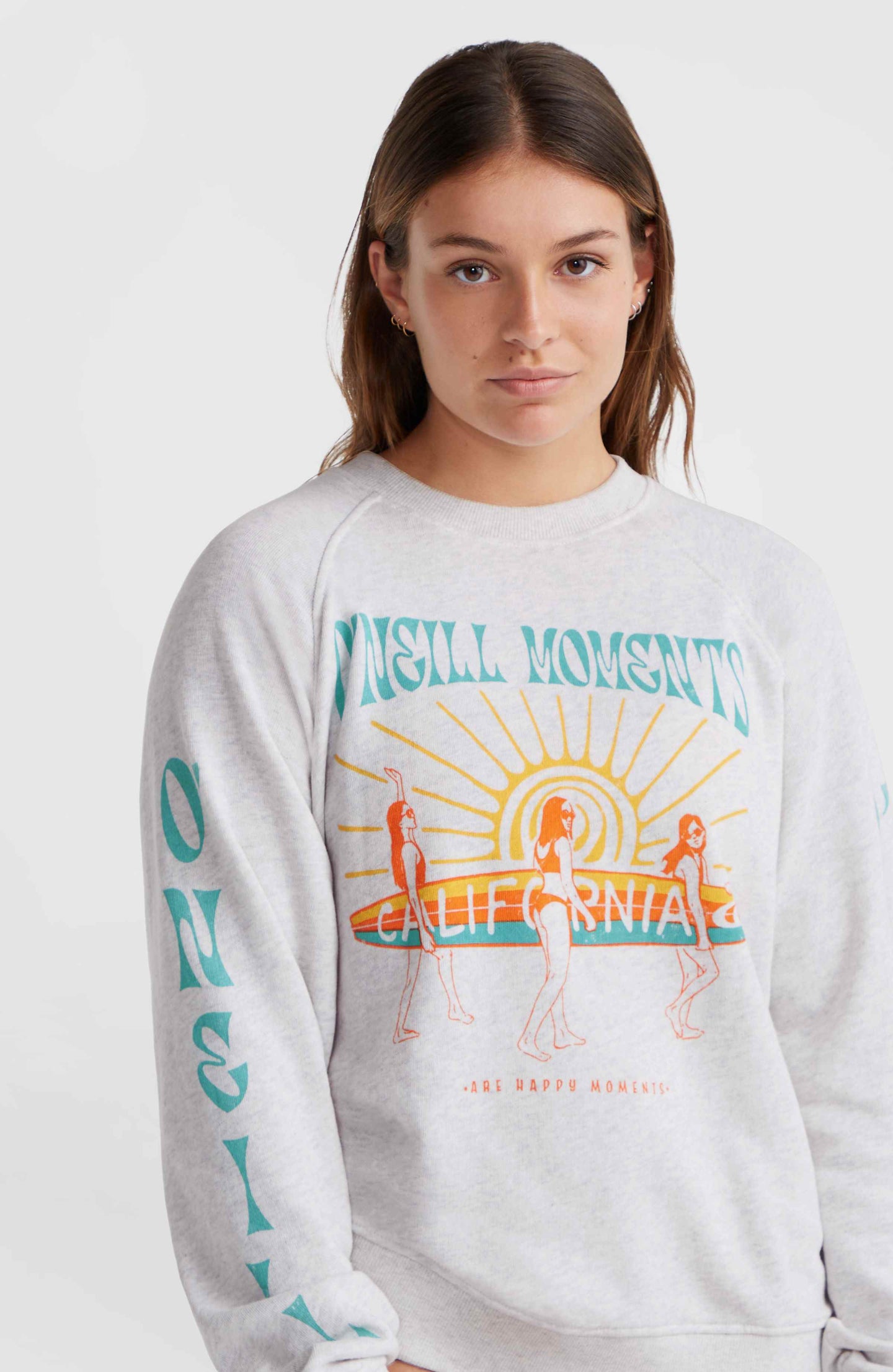 O'Neill Beach Vintage Crew - White Melange