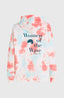 Wow Hoodie - Pink Ice Cube Tie Dye