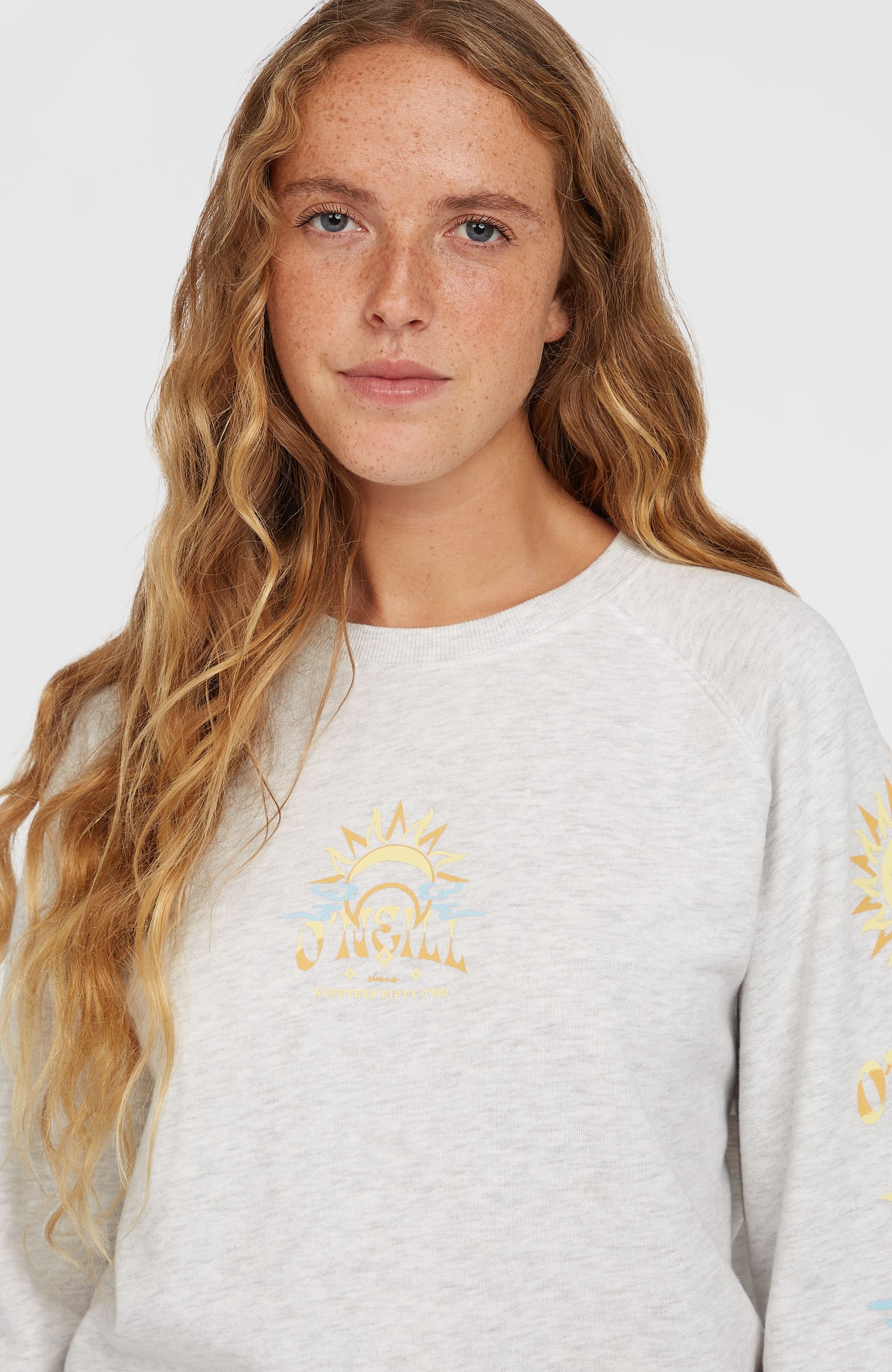 O'Neill Beach Vintage Crew - White Melange