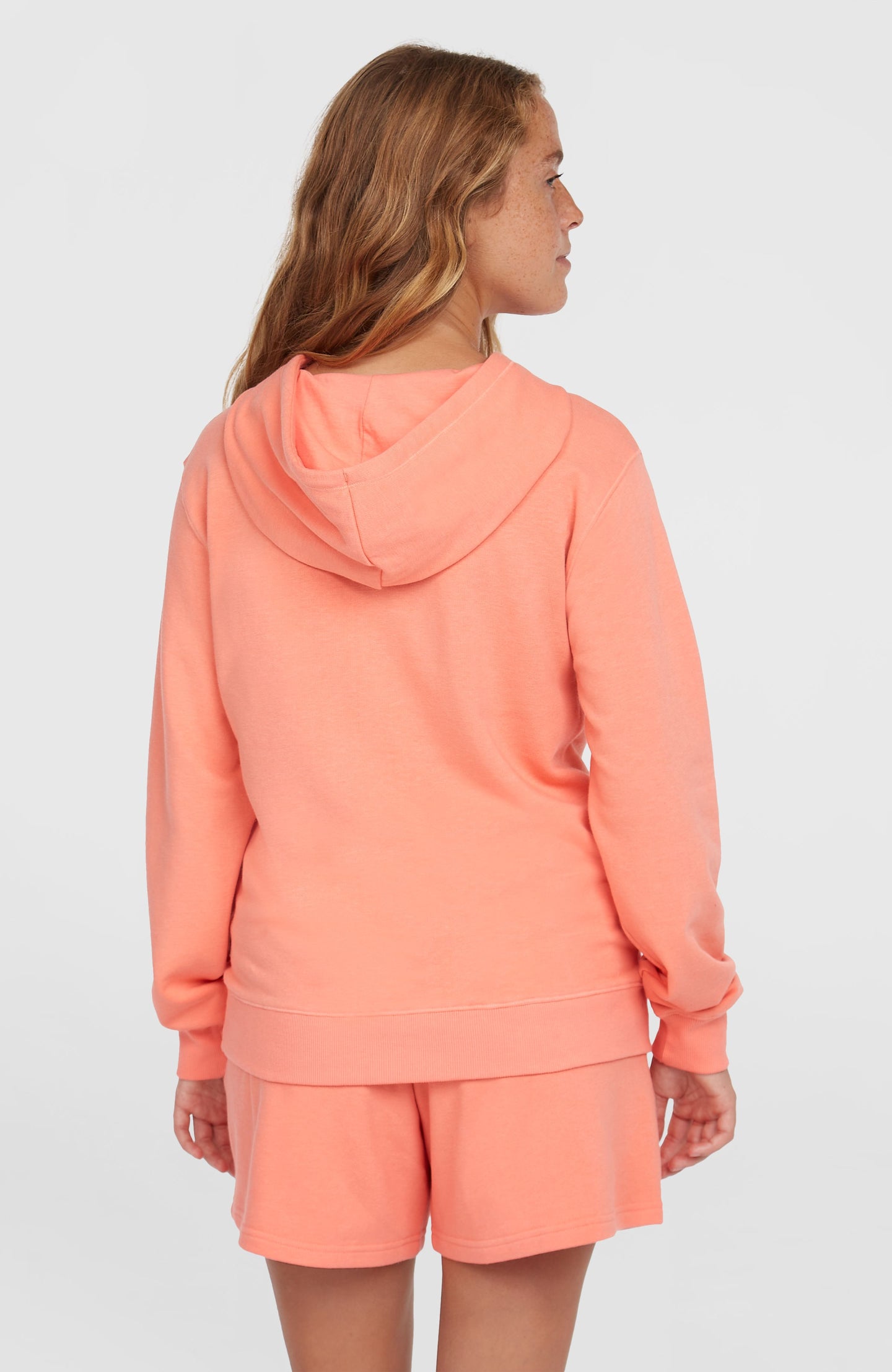 Essentials O'Neill Script Hoodie - Coral Pink