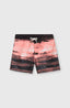 O'Neill Cali Gradient 14" Swimshorts - Coral Melted Texture