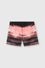 O'Neill Cali Gradient 14" Swimshorts - Coral Melted Texture
