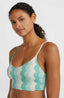 Onll Mid Rita Bikini Set - Blue Big Waves