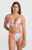 Lisala - New Love Wow Bikini Set - Pink Ice Cube Tie Dye