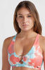 Lisala - New Love Wow Bikini Set - Pink Ice Cube Tie Dye
