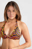 Marga - Rita Bikini Set - Orange Rainbow Stripe