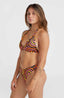 Marga - Rita Bikini Set - Orange Rainbow Stripe