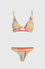Pismo Flamenco Wow Bikini - Yellow Art Geo